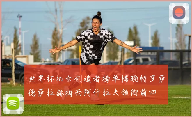 世界杯机会创造者榜单揭晓特罗萨德萨拉赫梅西阿什拉夫领衔前四